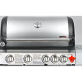 Swiss Grill Backyard Outdoor4 + 1 Burner Máquina de churrasqueira a gás